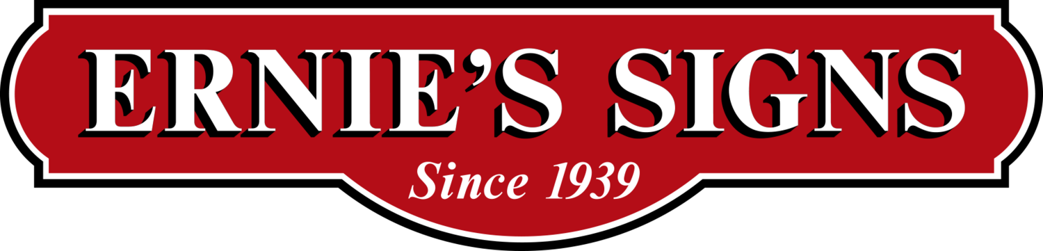 Ernie's Signs Logo