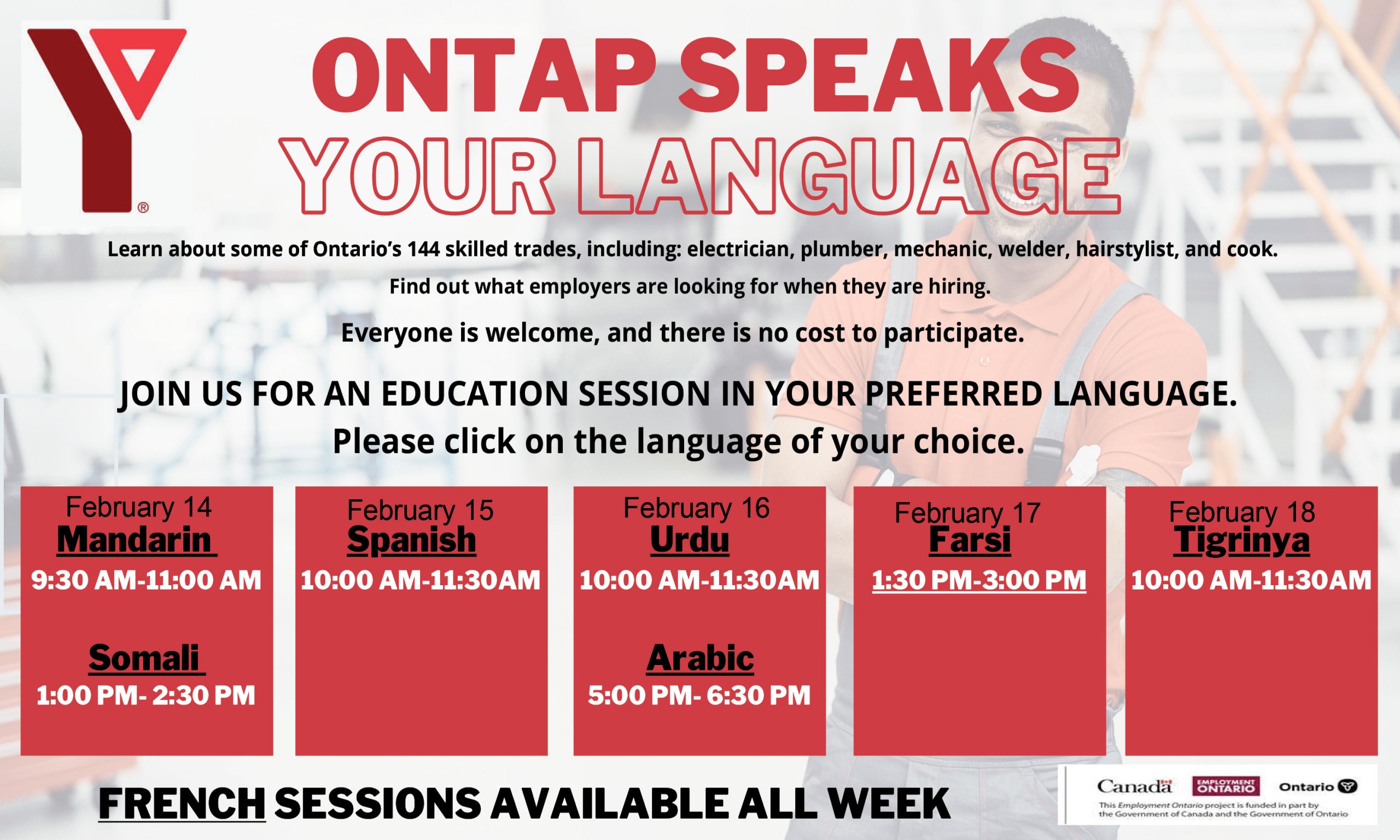 ONTAP Language Sessions