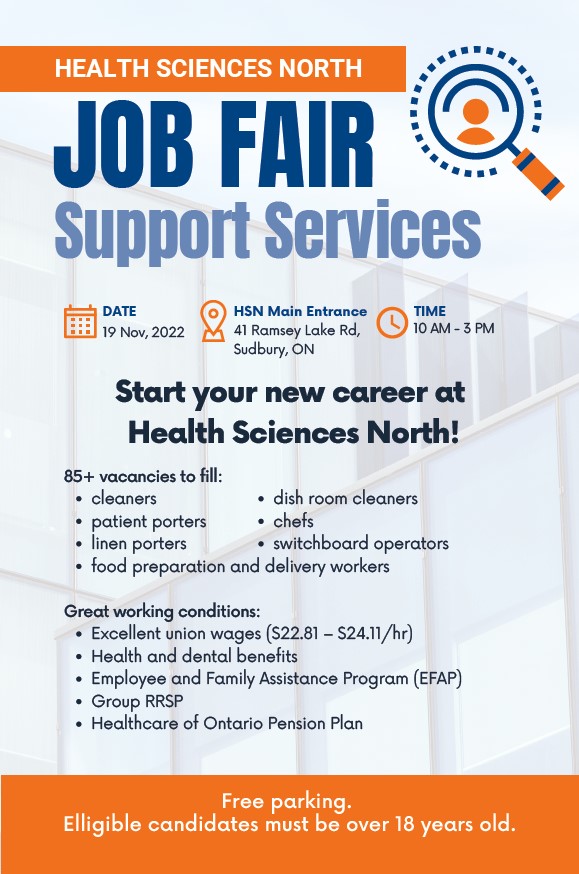 Health Sciences North – Job Fair